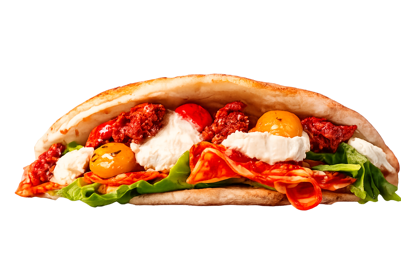 Spacca fresca e colorata