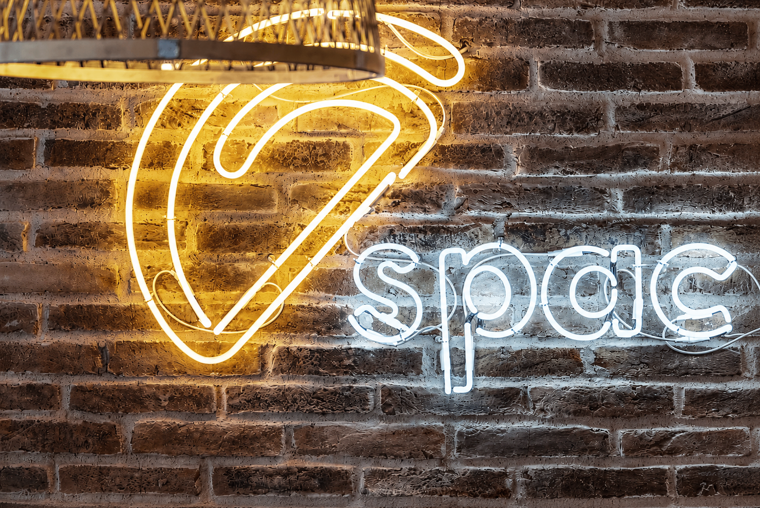 Insegna al neon Spacca