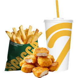 Menu Nuggets con Patatine e Bibita 8 Pezzi